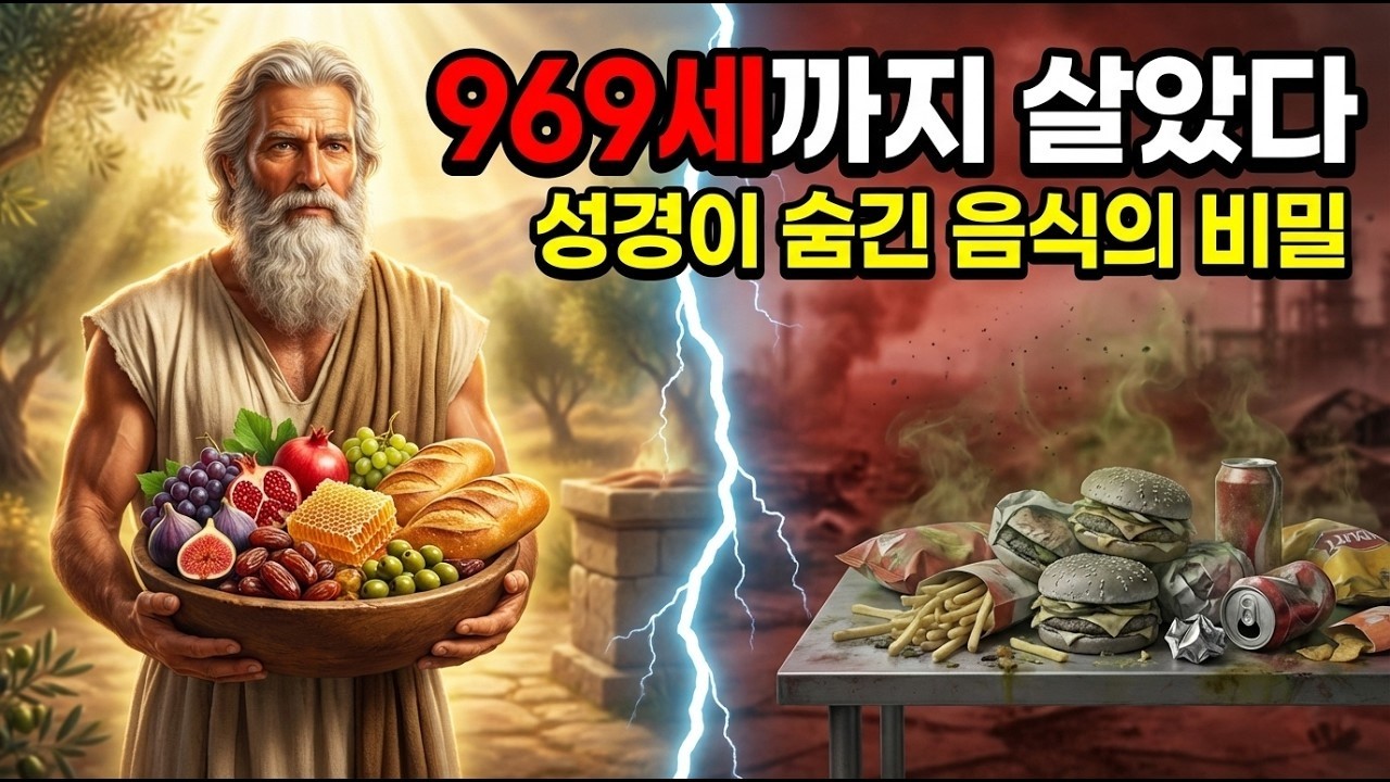 므두셀라는 대체 뭘 먹었길래 969세까지 살았을까  성경 장수 식단의 비밀
