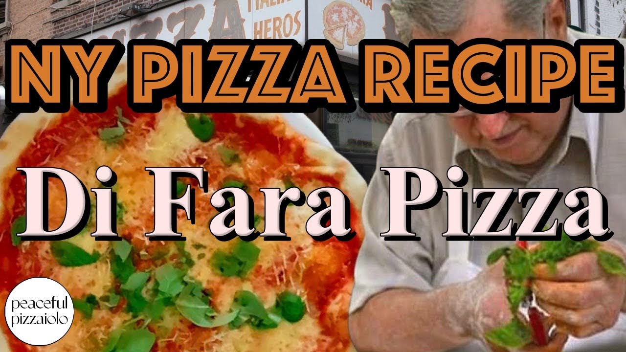 Di Fara Pizza | NY Pizza Recipe | Peaceful Pizzaiolo