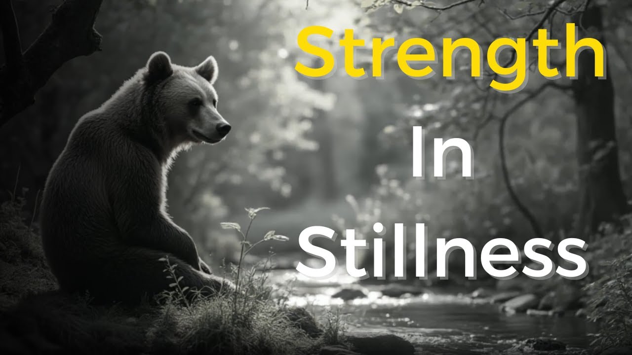 Be The Bear - Finding Moments Of Stillness And Reflection | Stoic Wisdom