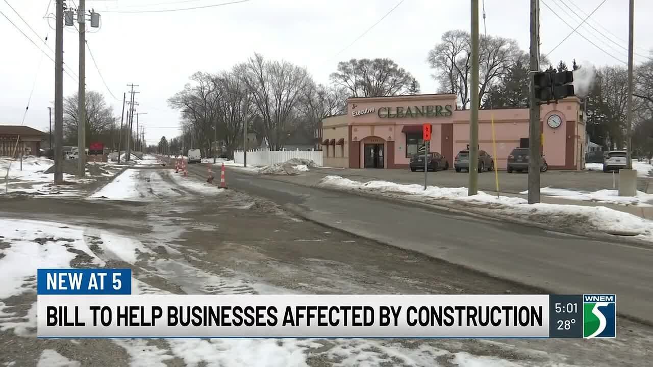 Bill to help businesses affected by construction