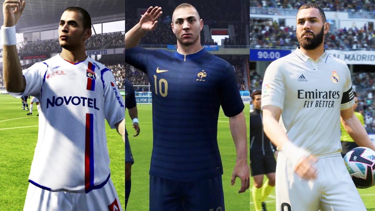 KARIM BENZEMA IN EVERY FIFA (06-23)