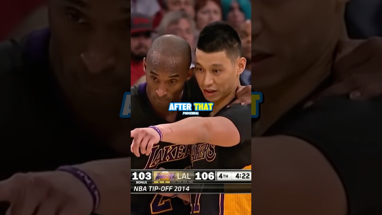 Ник Янг рассказал, почему Джерми Лин помахал Коби😳😂 #gilsarena #nickyoung