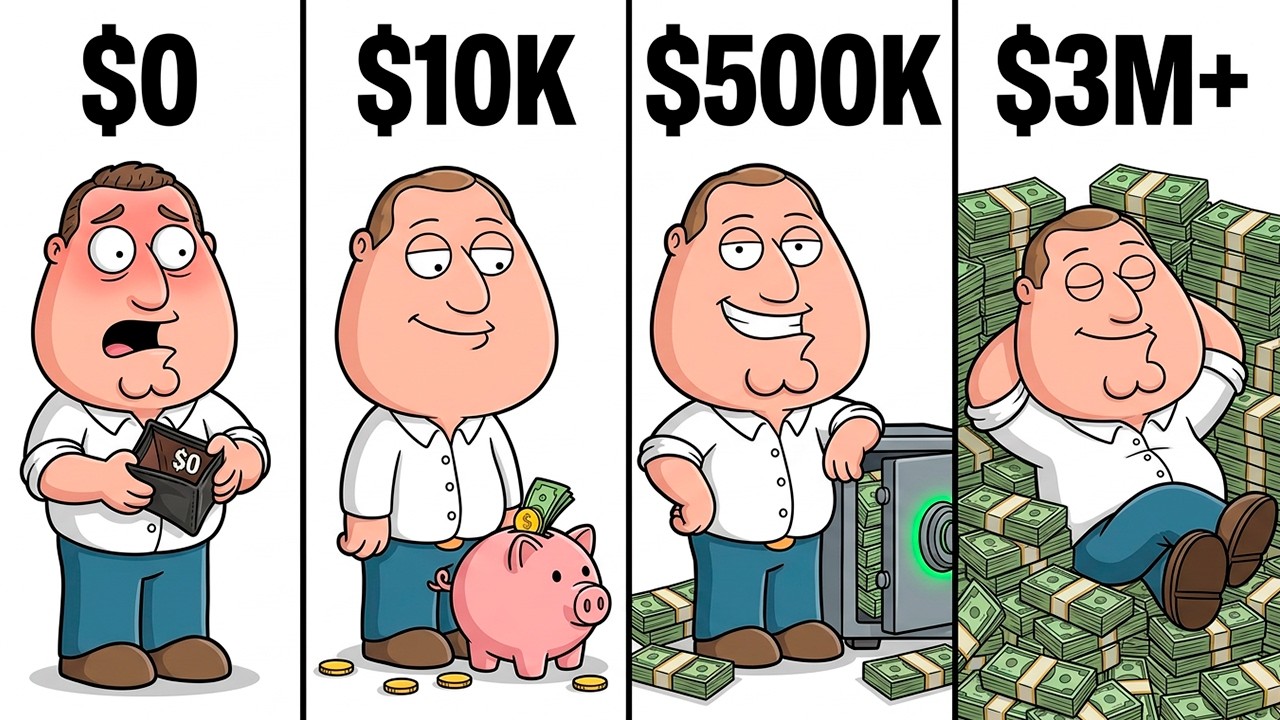Your Life at Every Level of Savings ($0 to $3M)