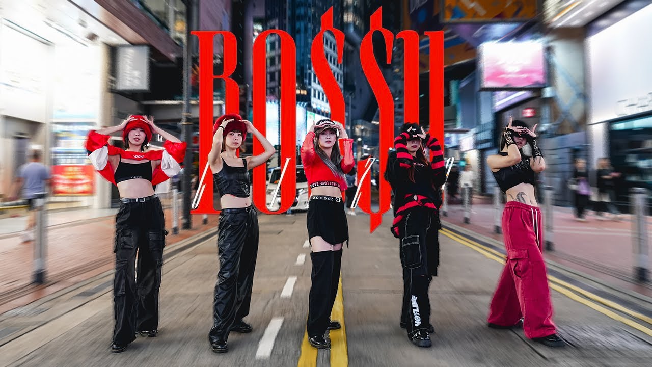【TW-POP DANCE IN PUBLIC】HUR+｜緋紅魅影 CRIMZON  'BO$$Y' Dance Cover from HONG KONG @tpddancefilm9730