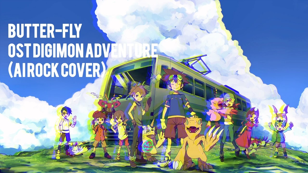 OST DIGIMON ADVENTURE | BUTTER-FLY | AI ROCK COVER