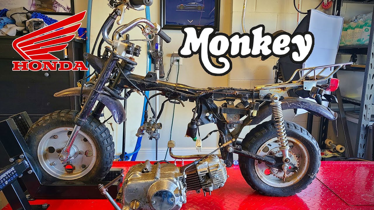 Honda Monkey z50J Project Build (Ep#1)