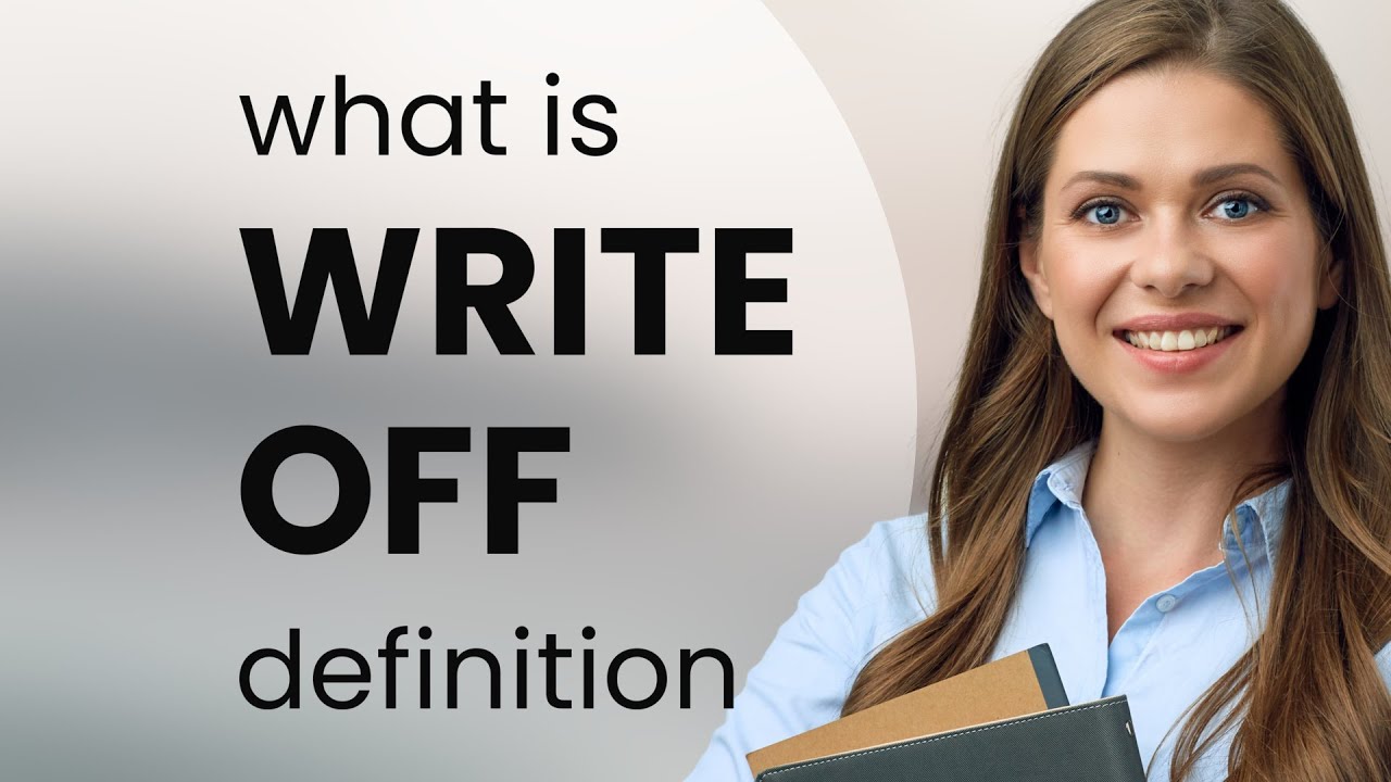 Write off | what is WRITE OFF meaning
