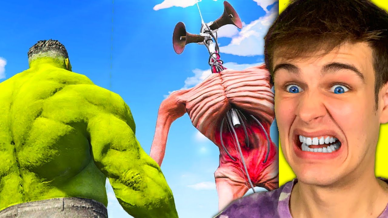 Kdo je SILNĚJŠÍ? HULK vs SIRENHEAD!