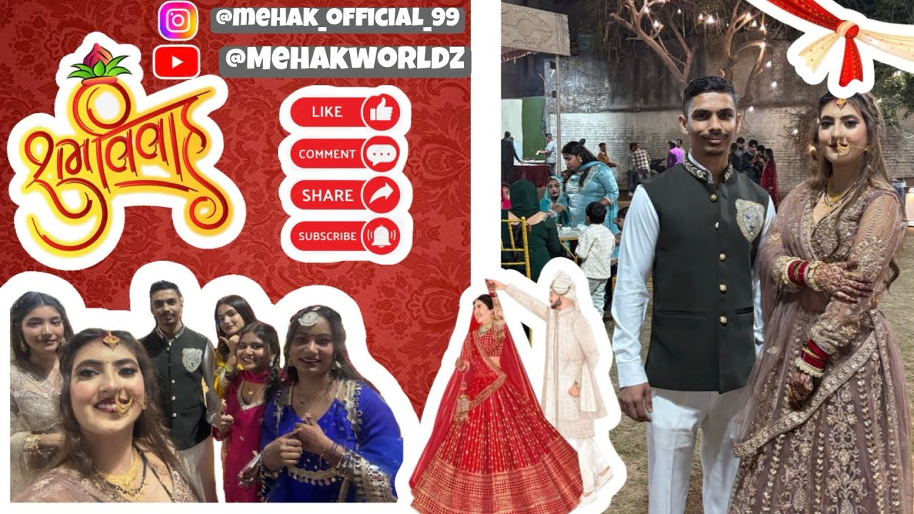 Shadi wala din | #viral #vlog #youtubevideos #trending #subscribe @Mehakworldz plz 1k kra do