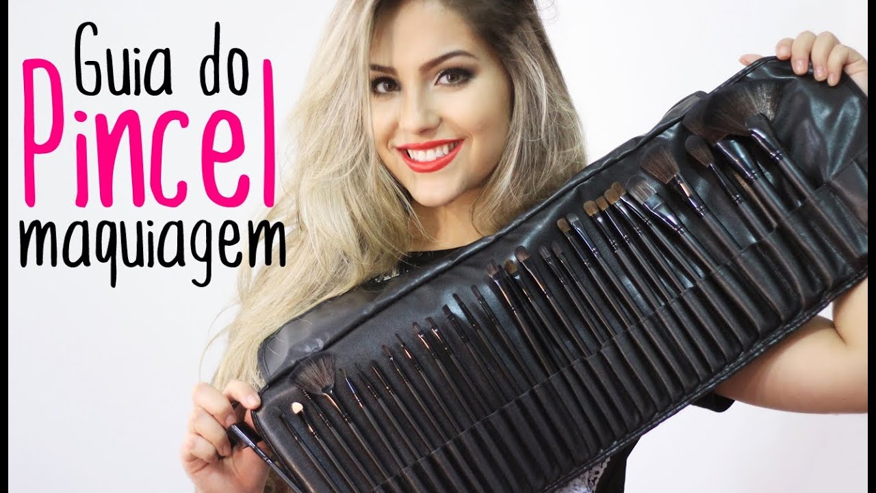 Pinceis de maquiagem - Para que serve e como usar #VEDA 6 - Gabriela Capone