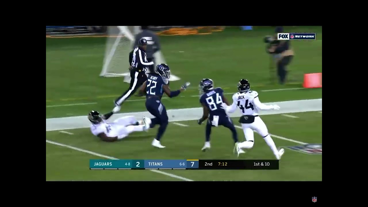 Derek Henry 99 yard run titans radio call