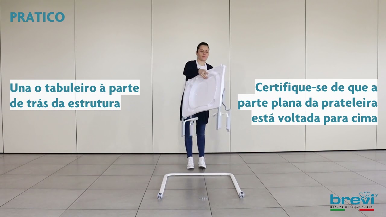 BANHEIRA PRATICO da Brevi | Instruções de montagem