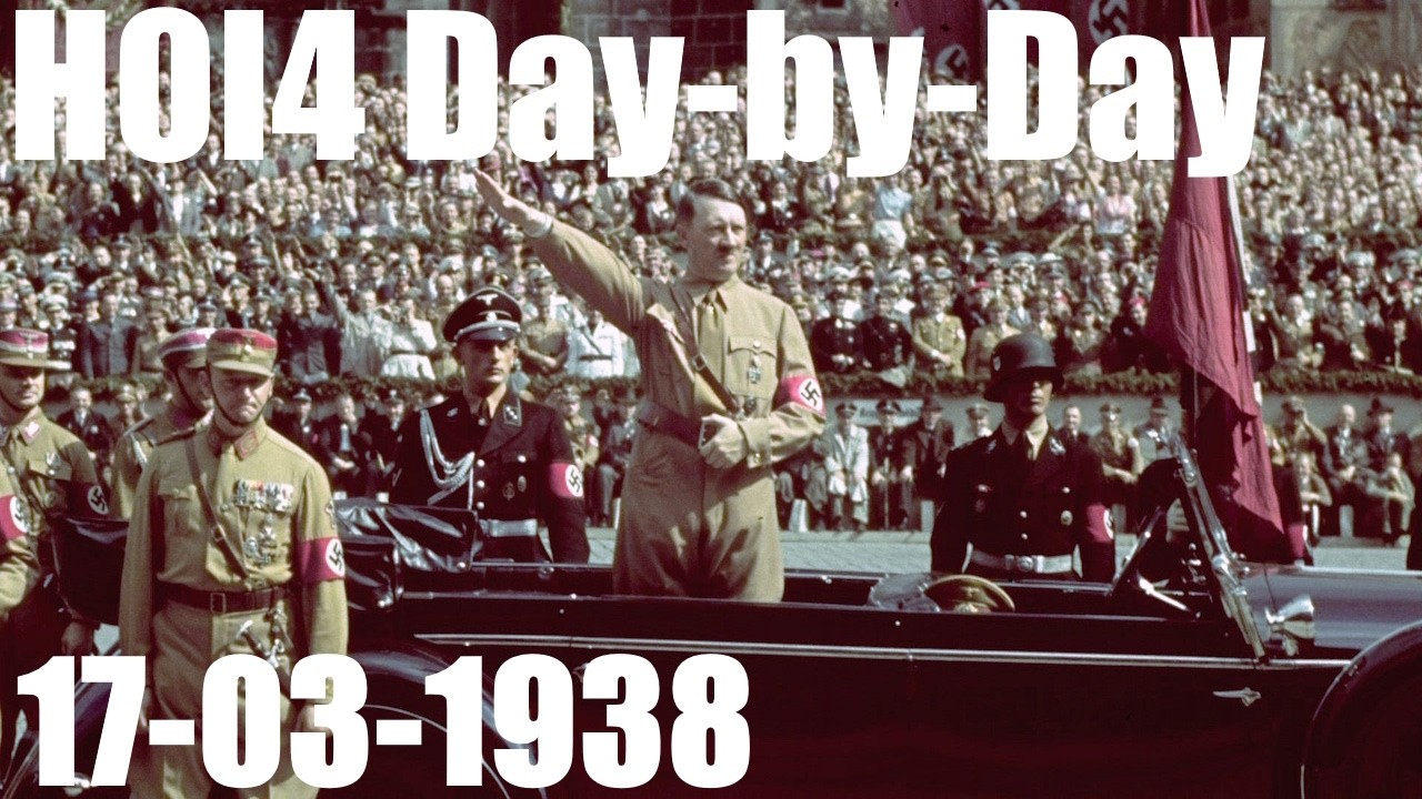 I'm Playing HOI4 in Real-Time! (17-03-1938)