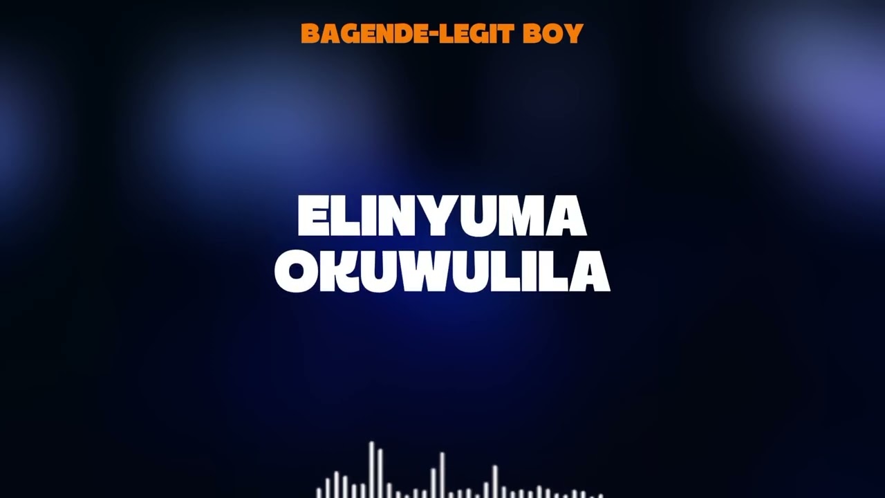 Legit Boy Ug ft Pearlone - Bagende (Official lyrics Video 2026)
