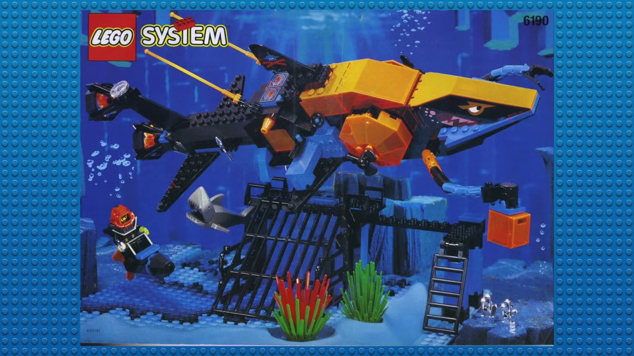 Every Lego Aquazone Set Ever Made! 1995-1999!