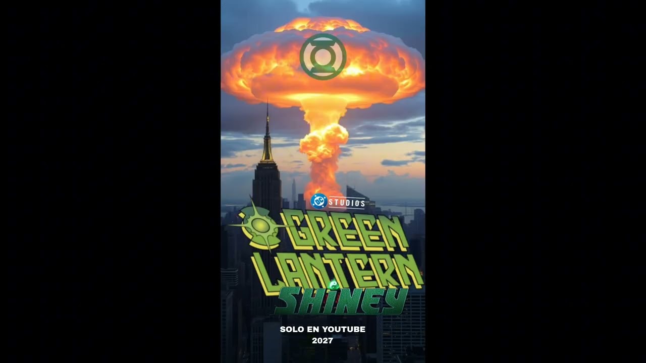 Posters oficiales de green lantern shiney