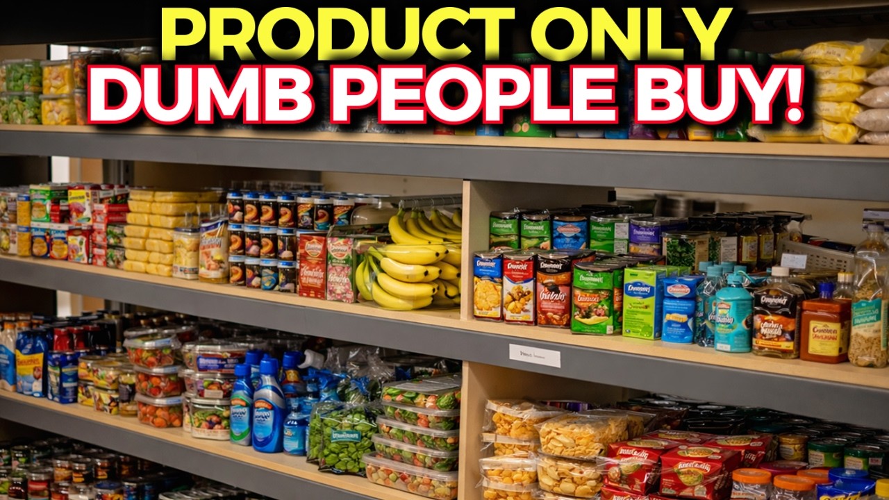 15 Grocery Items Only DUMB People Buy