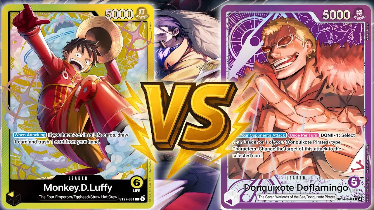 ORA GIALLO IO | Y Luffy Vs P Doffie | OPTCG Sim Gameplay | OP14