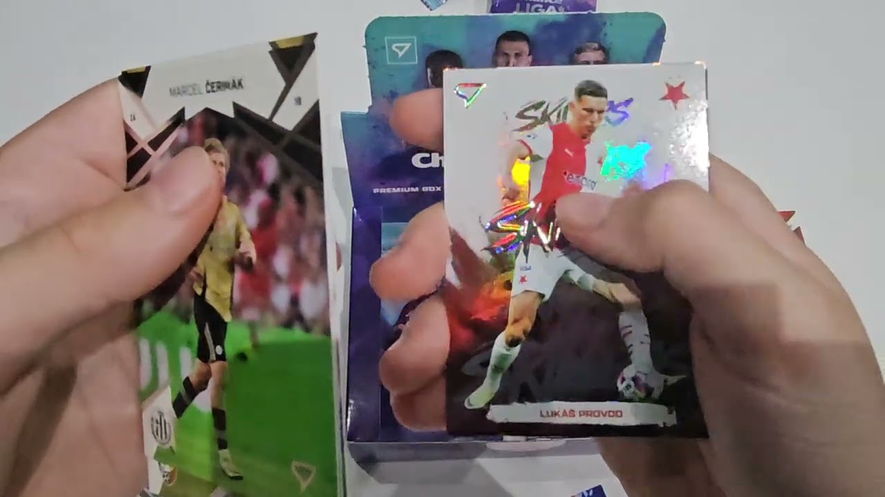 unboxing premium box chance ligy první série 2024/25
