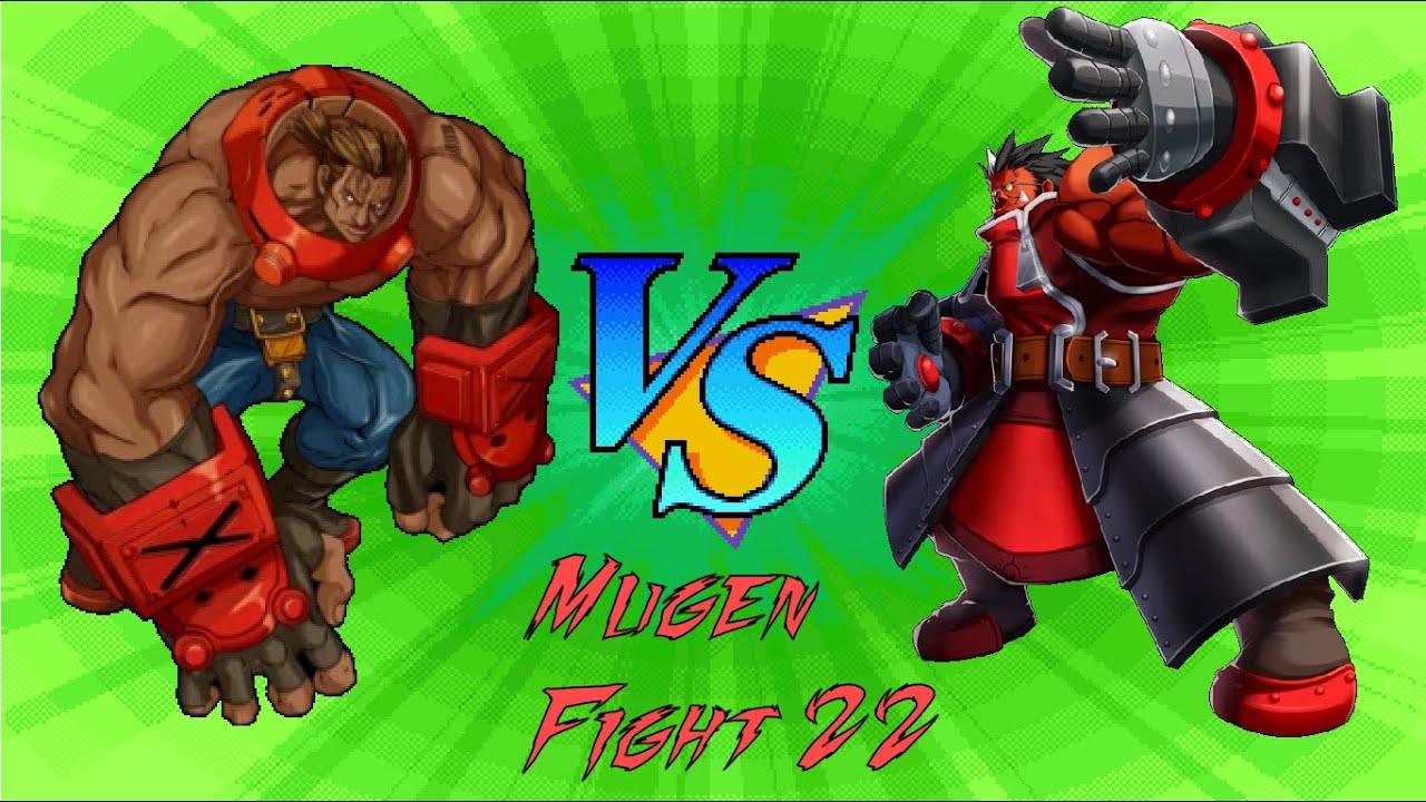 Mugen Battle 22 : Potemkin VS Iron Tager (#GuiltyGear VS #Blazblue)