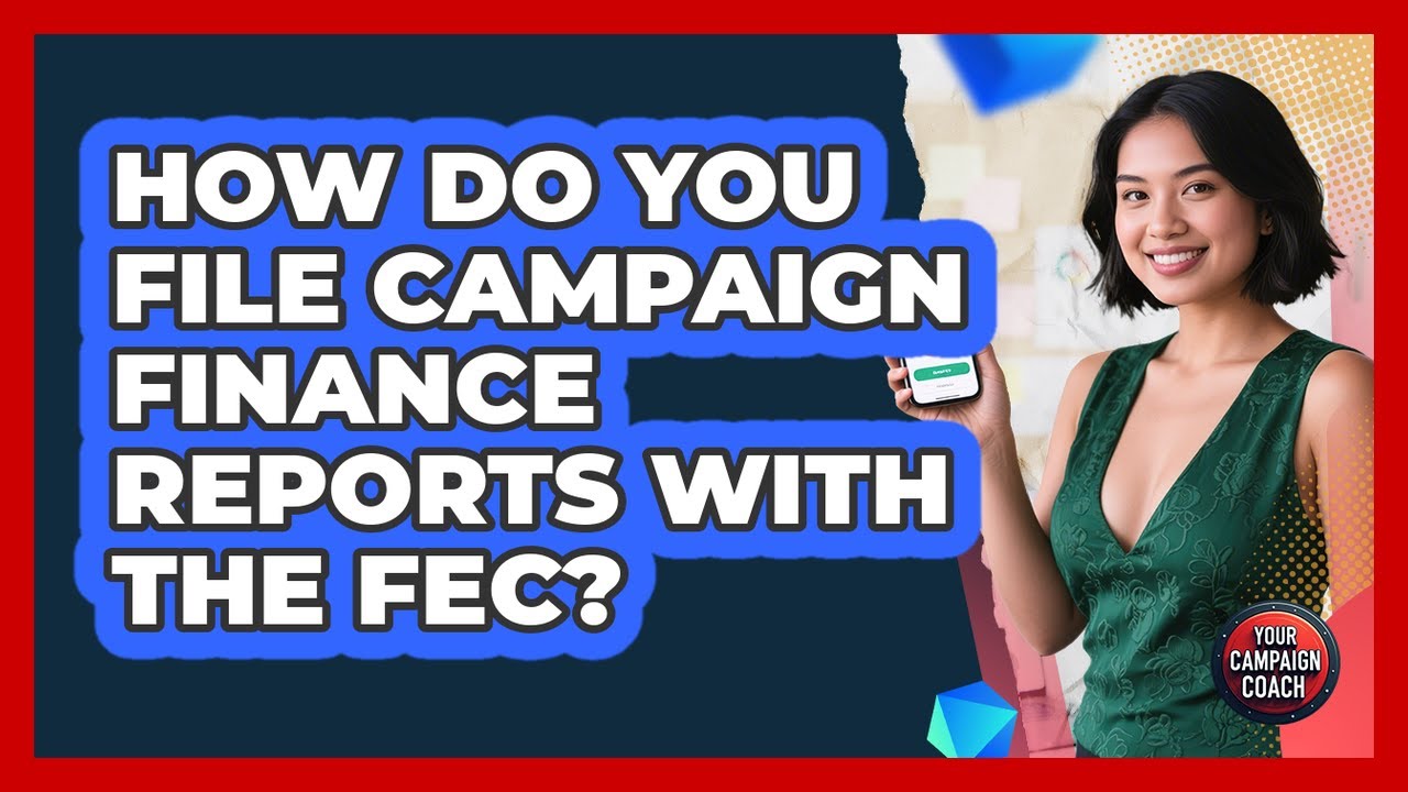 How Do You File Campaign Finance Reports With The FEC? - Your Campaign Coach