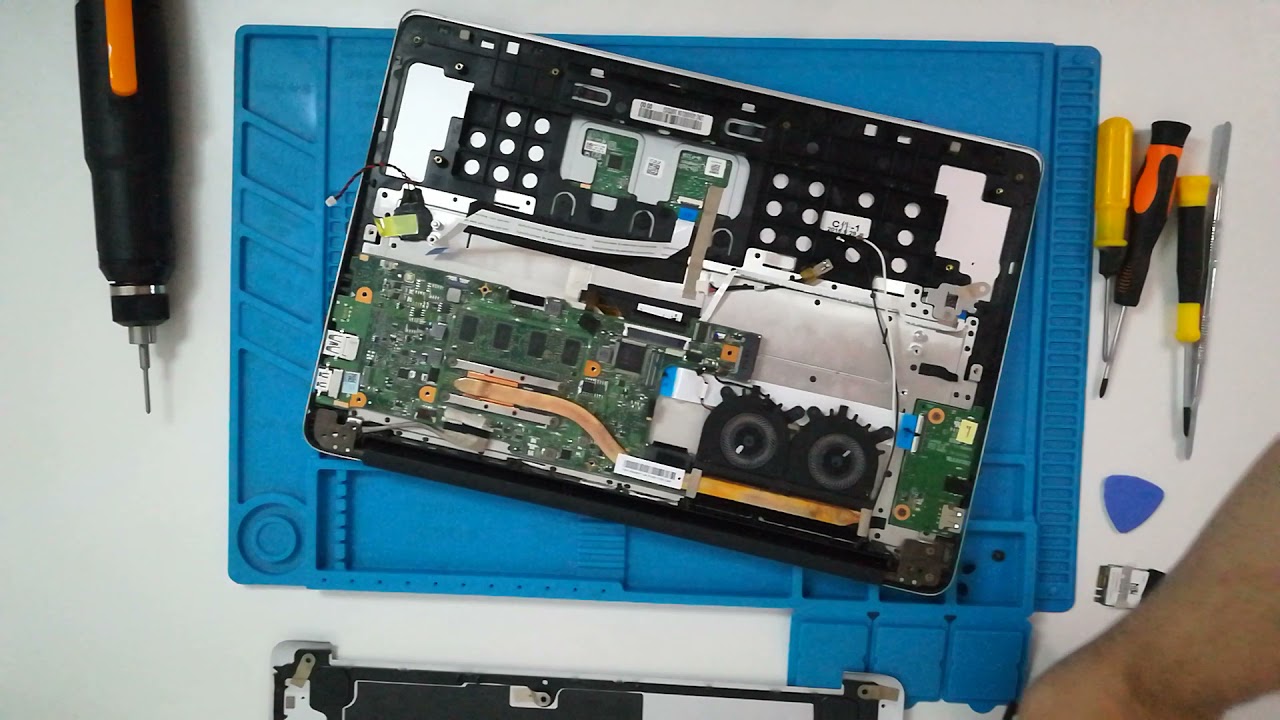 Как разобрать Acer Swift 3 SF314 51 , основные фишки при разборке ноутбука и его запчастей
