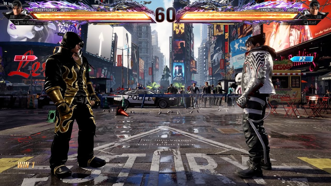 Clash of G.O.D Jins: The Alpha & Raef's Intense Tekken 8 Match