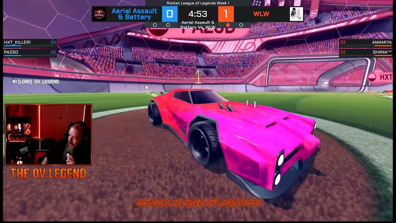 Rocket League of Legends (RLOL) | Aerial Assault & Battery vs WLW | Week 1 Full Match