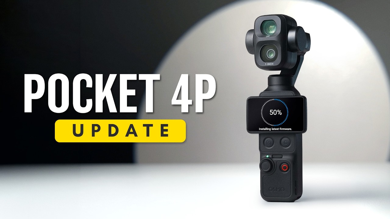 DJI Pocket 4 и 4P получили БОЛЬШОЕ обновление!