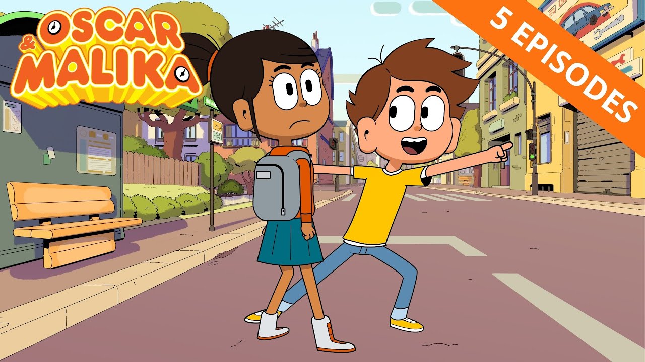 ⌚ Oscar & Malika : 5 &eacute;pisodes complets (55 minutes) - Compilation dessins anim&eacute;s