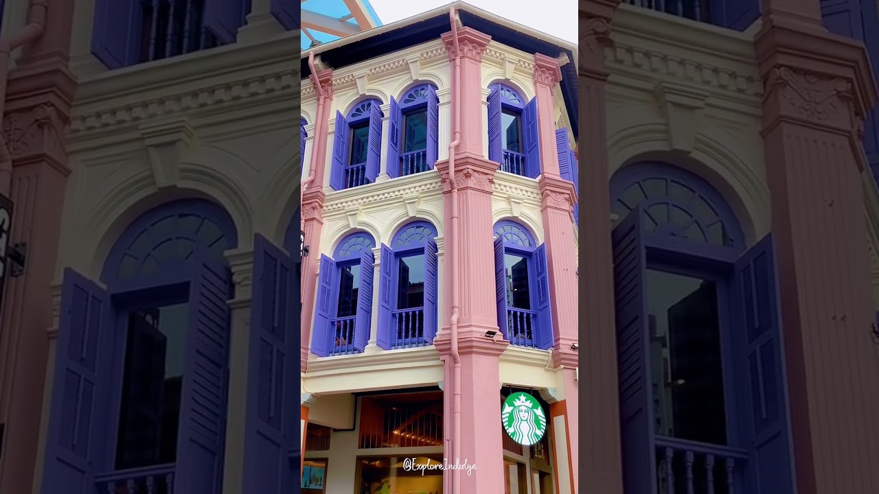 Starbucks 37 Smith Street | A Unique Heritage Starbucks in Singapore