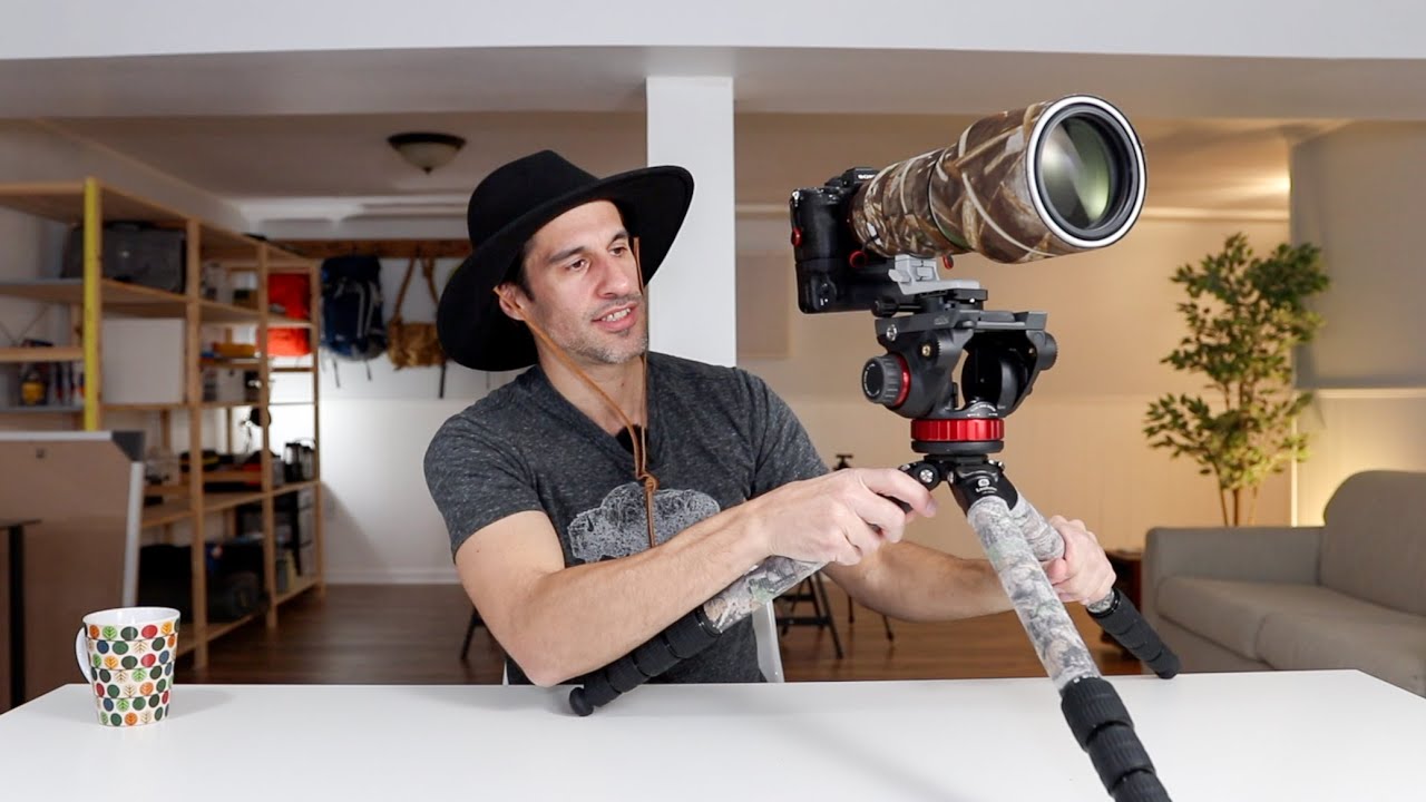 TRIPOD HEAD for WILDLIFE & BIRD PHOTOGRAPHY - Manfrotto 502AH - FLUID HEAD for Wildlife Photography
