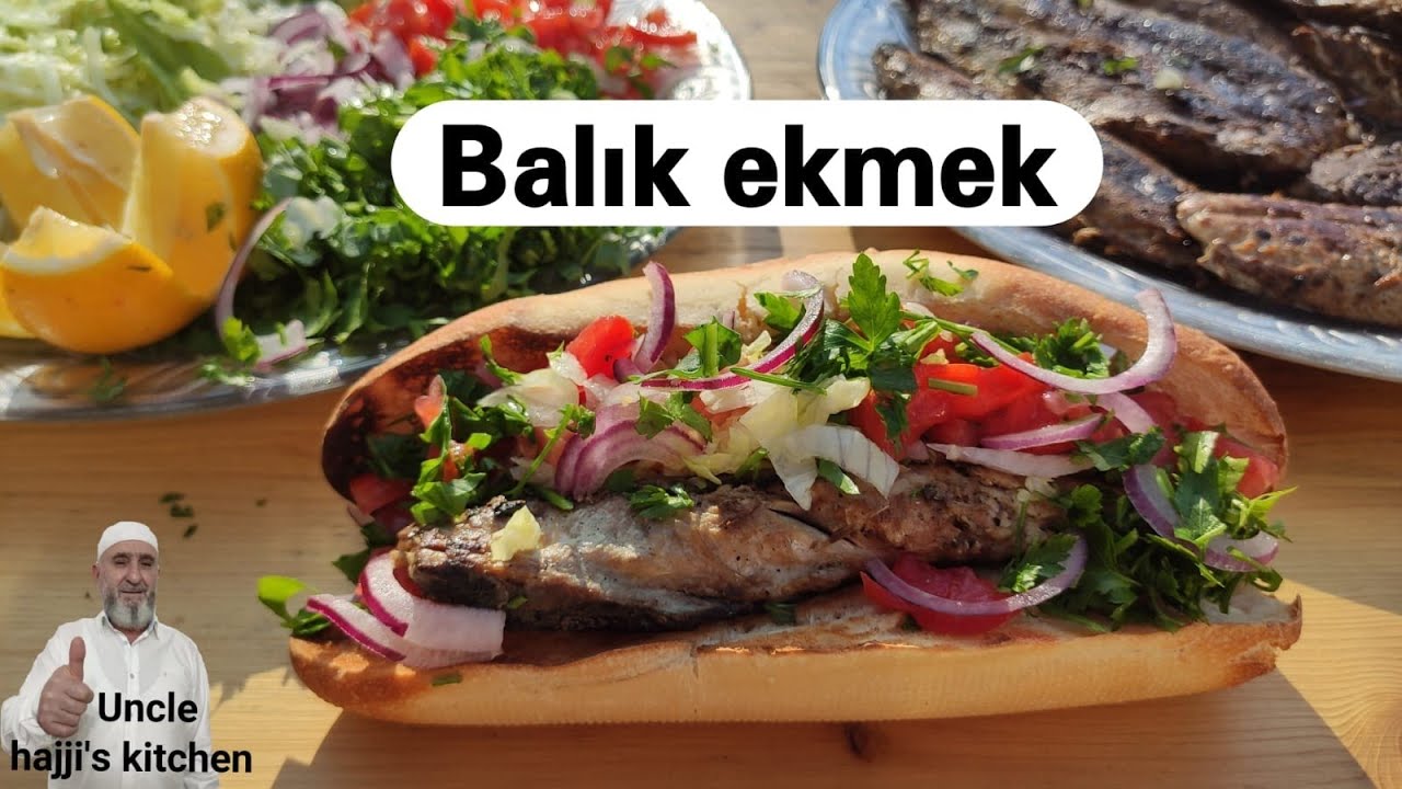 Balık Ekmek nasıl yapılır tarifi Eminönü | Fish Bread Eminonu Istanbul Famous Recipe Amazing