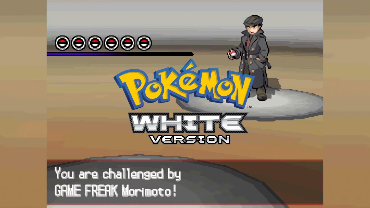 GameFreak Morimoto Battle - Pokemon Black & White