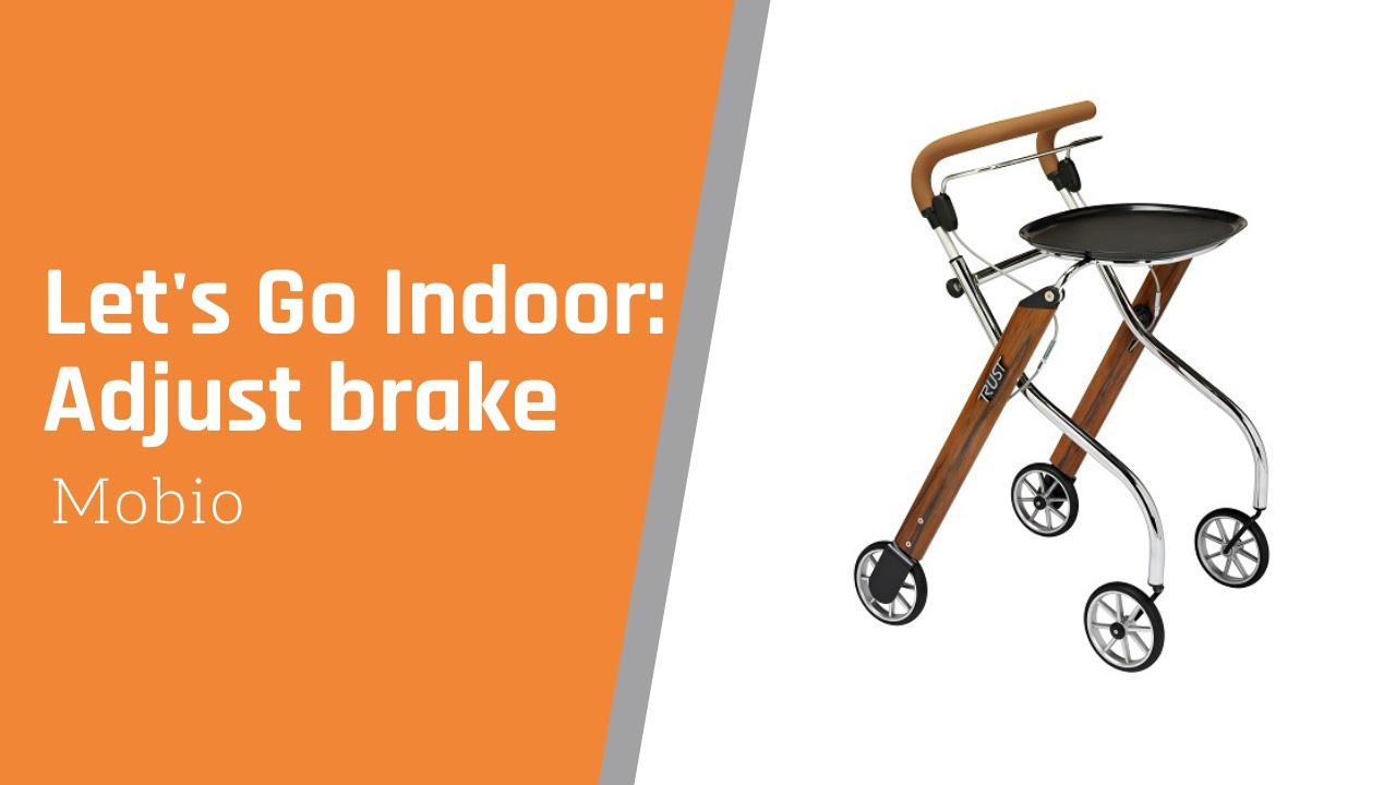 How-to adjust brake for the Let's Go Indoor walker