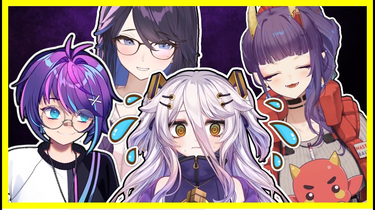 Henya can't handle the LEWDNESS (ft. Kson, Mel, Onigiri)