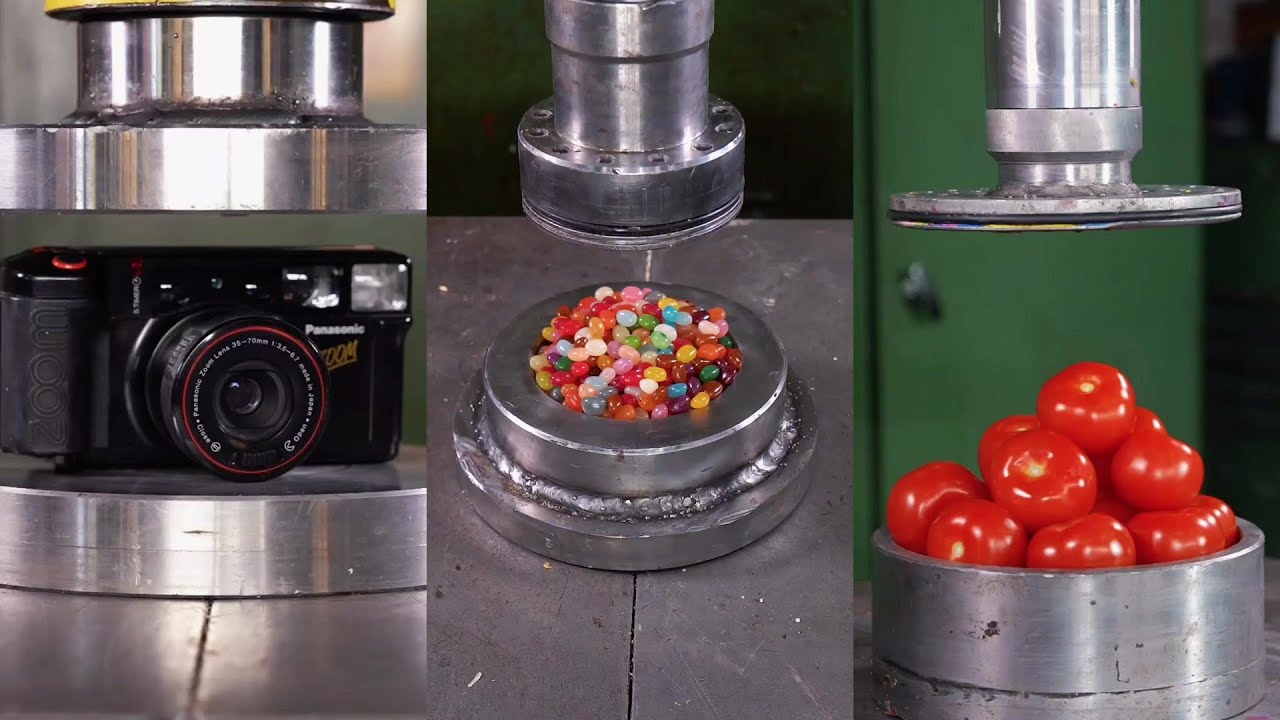 Top 100 Most Satisfying Hydraulic Press Crushes | Ultimate Crushing Moments Compilation #asmr