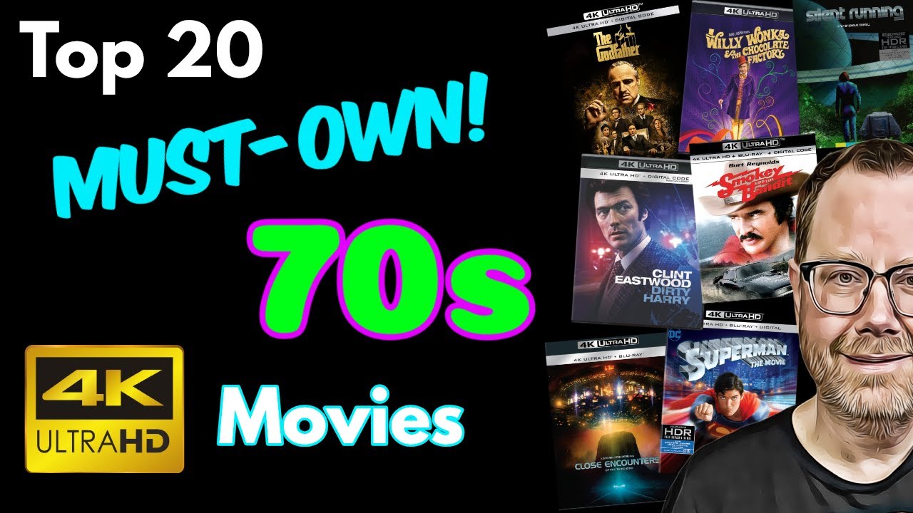 Top 20 Must-Own 4K Movies from the 1970s | Recommendations for New Collectors