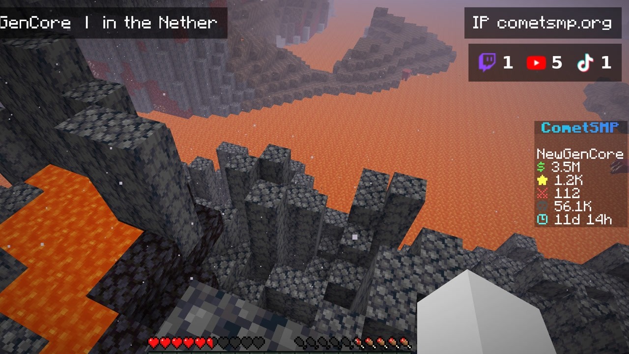 CometSMP TV &mdash; 24/7 Live Player Cam | DonutSMP