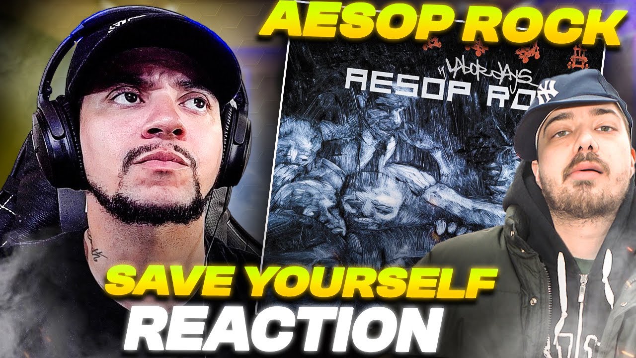 NEVER KNOW HE COULD DO THAT!!!! Aesop Rock - Save Yourself (LIVE REACTION)