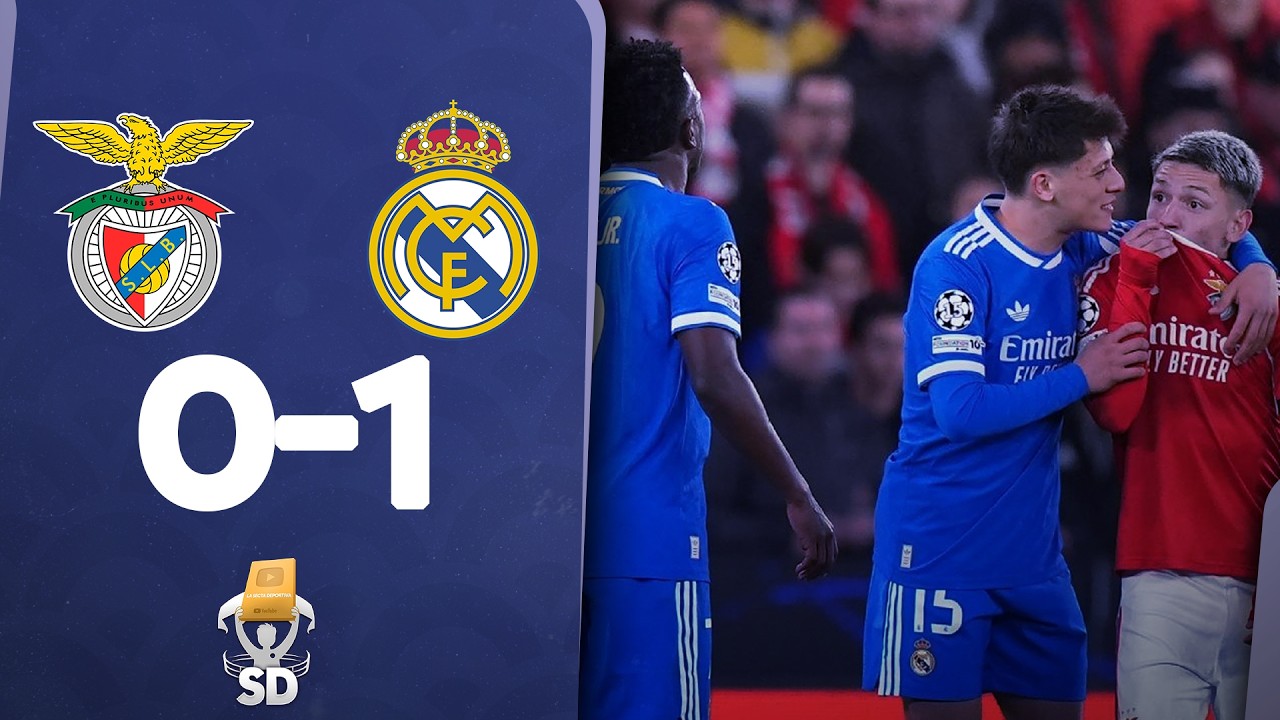 ✅ BENFICA vs REAL MADRID EN VIVO 🏆 CHAMPIONS LEAGUE | LA SECTA DEPORTIVA