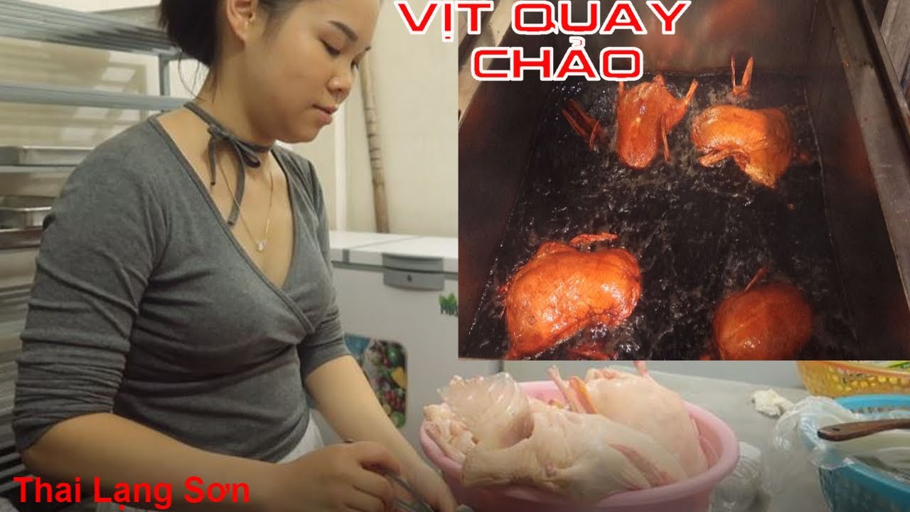 Em Gái Tày Xinh Như Hoa Hướng Dẫn Làm Món Vịt Quay Chảo Dầu Cổ Truyền Thất Khê I Thai Lạng Sơn