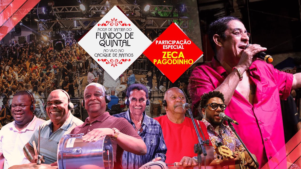 RODA DE SAMBA DO GRUPO FUNDO DE QUINTAL NO CACIQUE DE RAMOS  - ZECA PAGODINHO