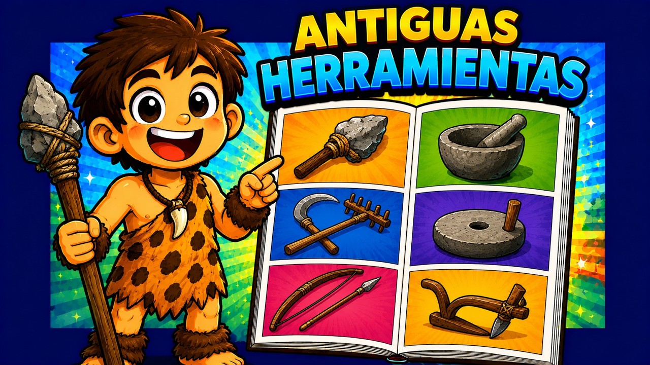 Herramientas prehist&oacute;ricas 🔨🌍🧲