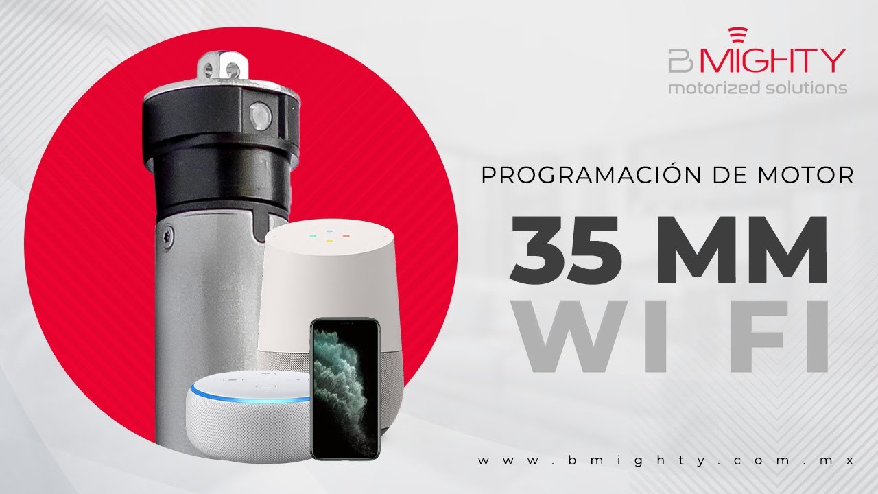 Programación de Motor - 35 mm WI FI