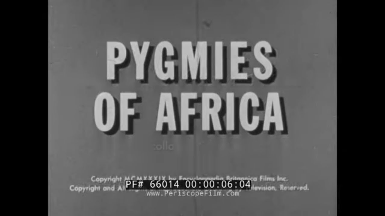 «ПИГМЕИ АФРИКИ» 1939 НАРОД МБУТИ ЦЕНТРАЛЬНАЯ АФРИКА / ДОКУМЕНТАЛЬНЫЙ ФИЛЬМ О ПИГМЕЯХ КОНГО 66014