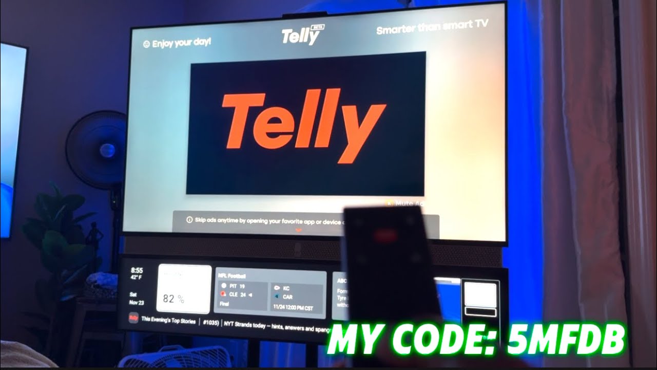БЕСПЛАТНЫЙ ТВ-реферальный код: 5mFdb TELLY TV