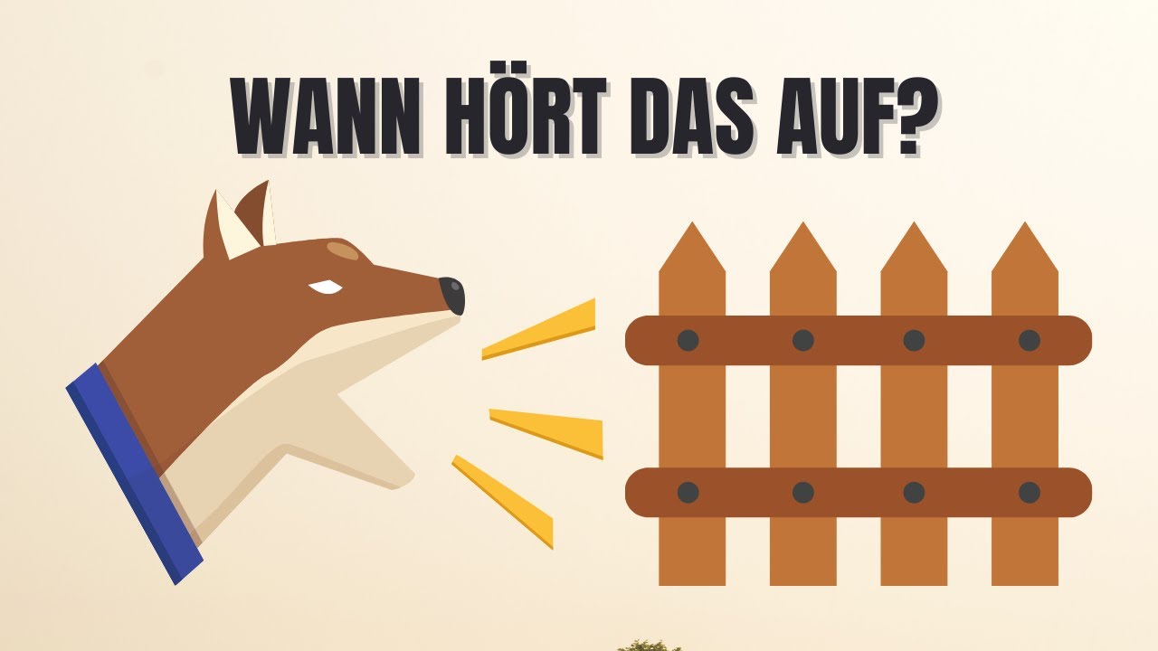 Schluss mit dem Gebelle!