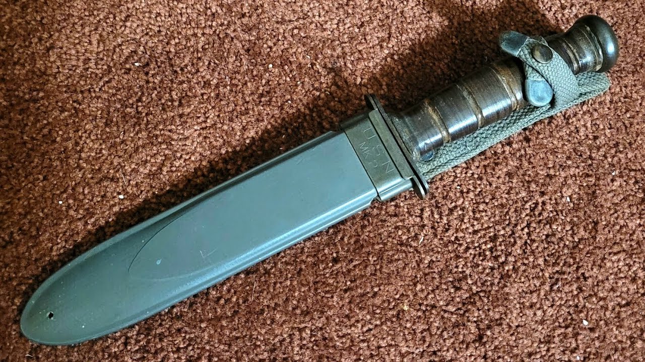 THE SHARPEST EDGE:  KA-BAR USN MK2 COMBAT KNIFE