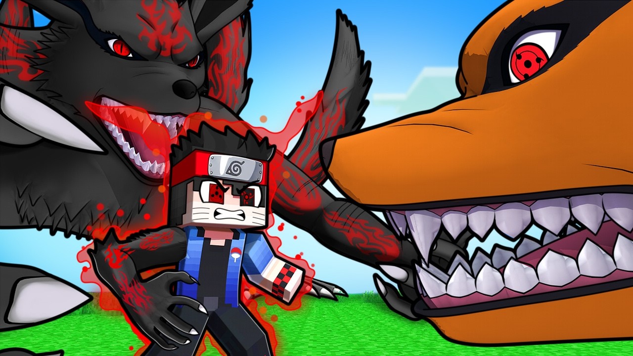 O PASSADO AMALDIÇOADO da KURAMA DARK no NARUTO Minecraft ! Ep 2